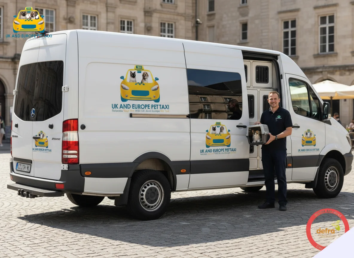 DEFRA Approved Pet Taxi UK to Europe – Pet Transport by UK