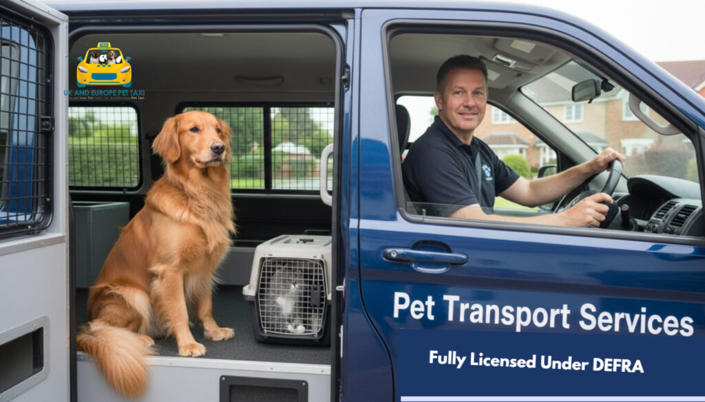 Pet Transport Services Fully Licensed Under DEFRA