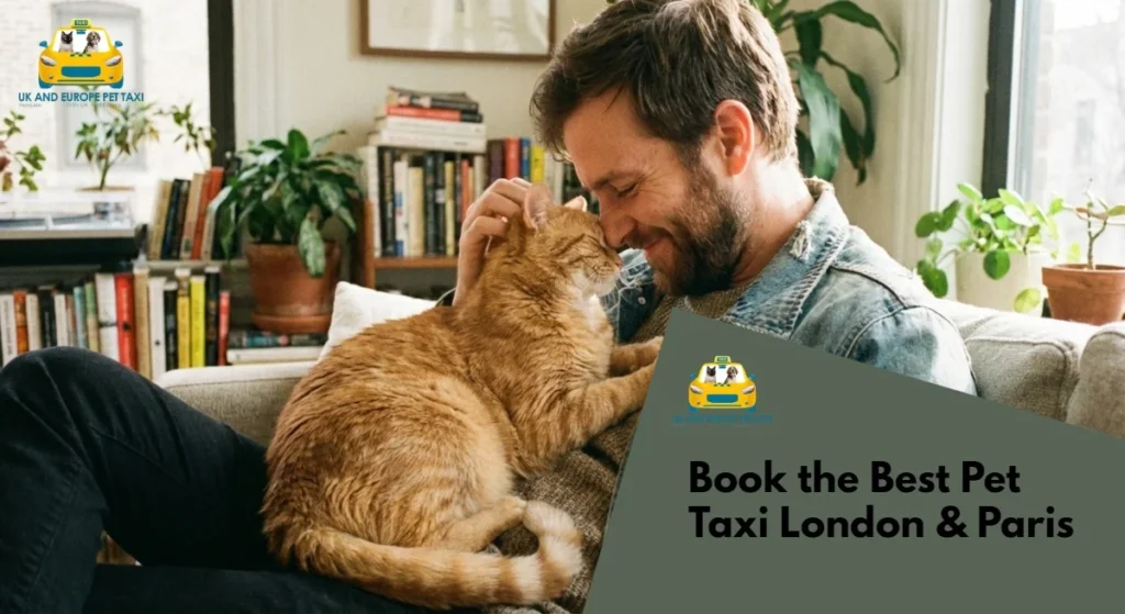 pet taxi Paris to London