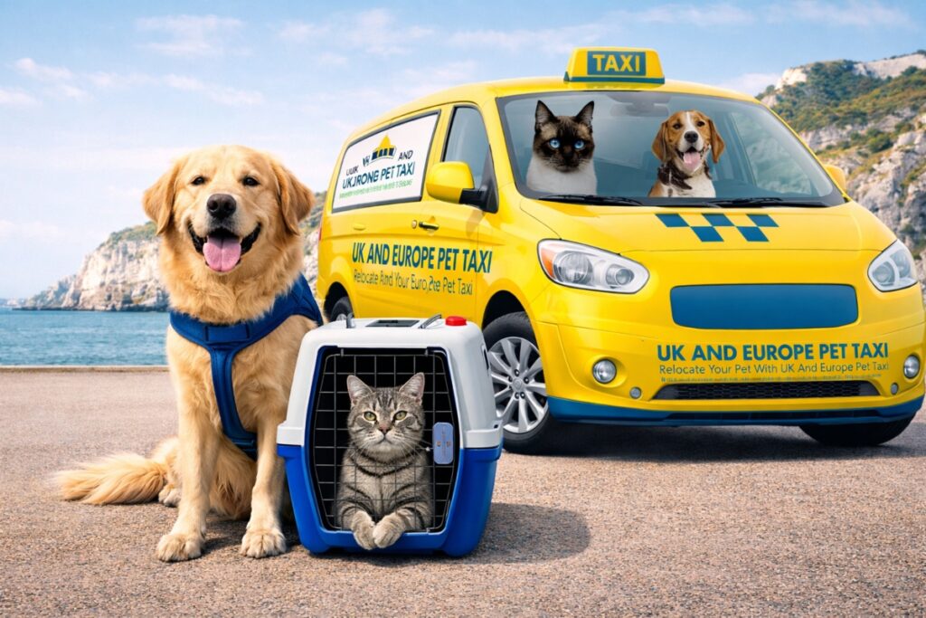 Pet Transport Folkestone to Calais