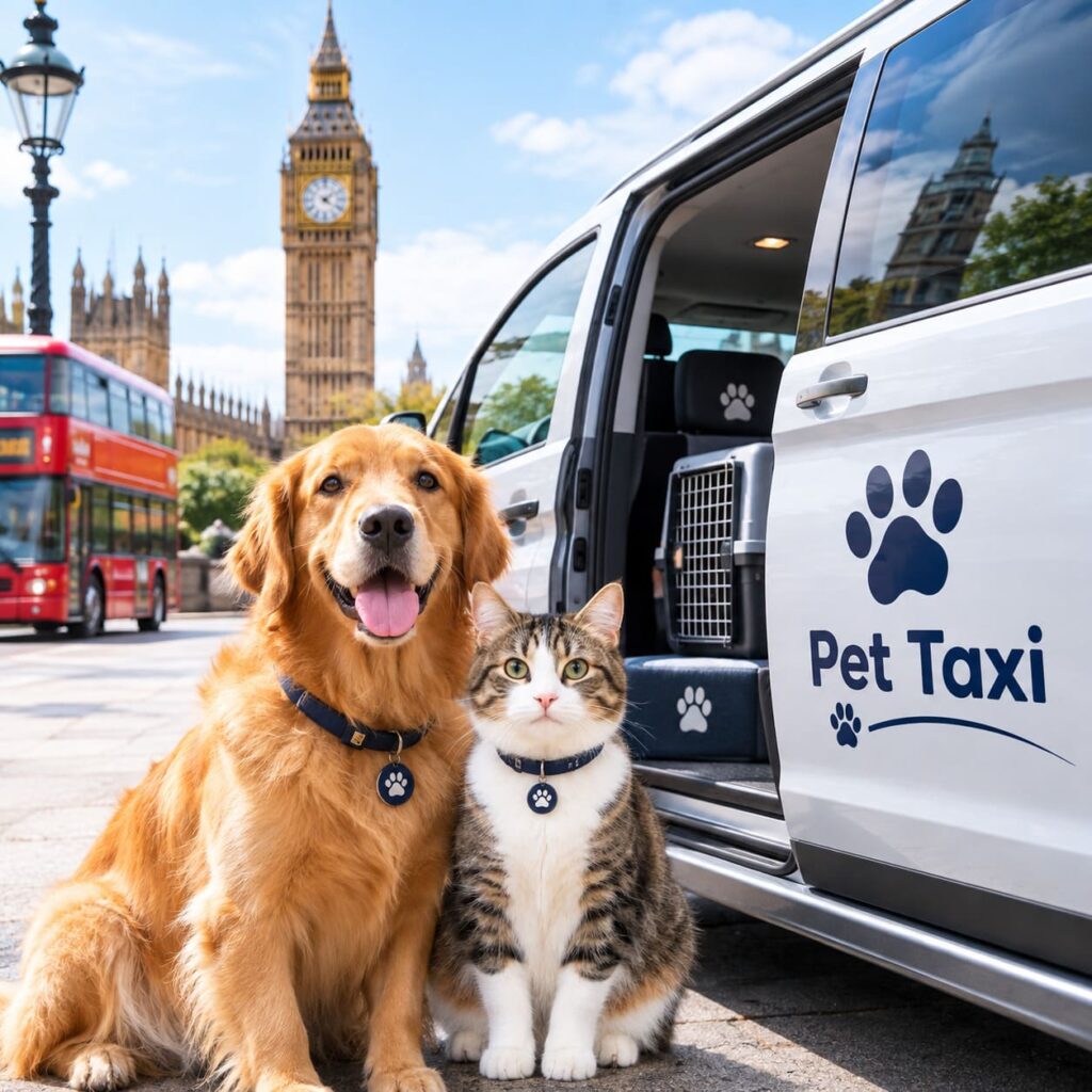 Best Pet Taxi Services in London for Dogs & Cats