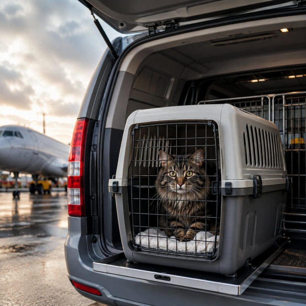 Emergency & Urgent Cat Transport in the UK: Rates & 24/7 Availability
