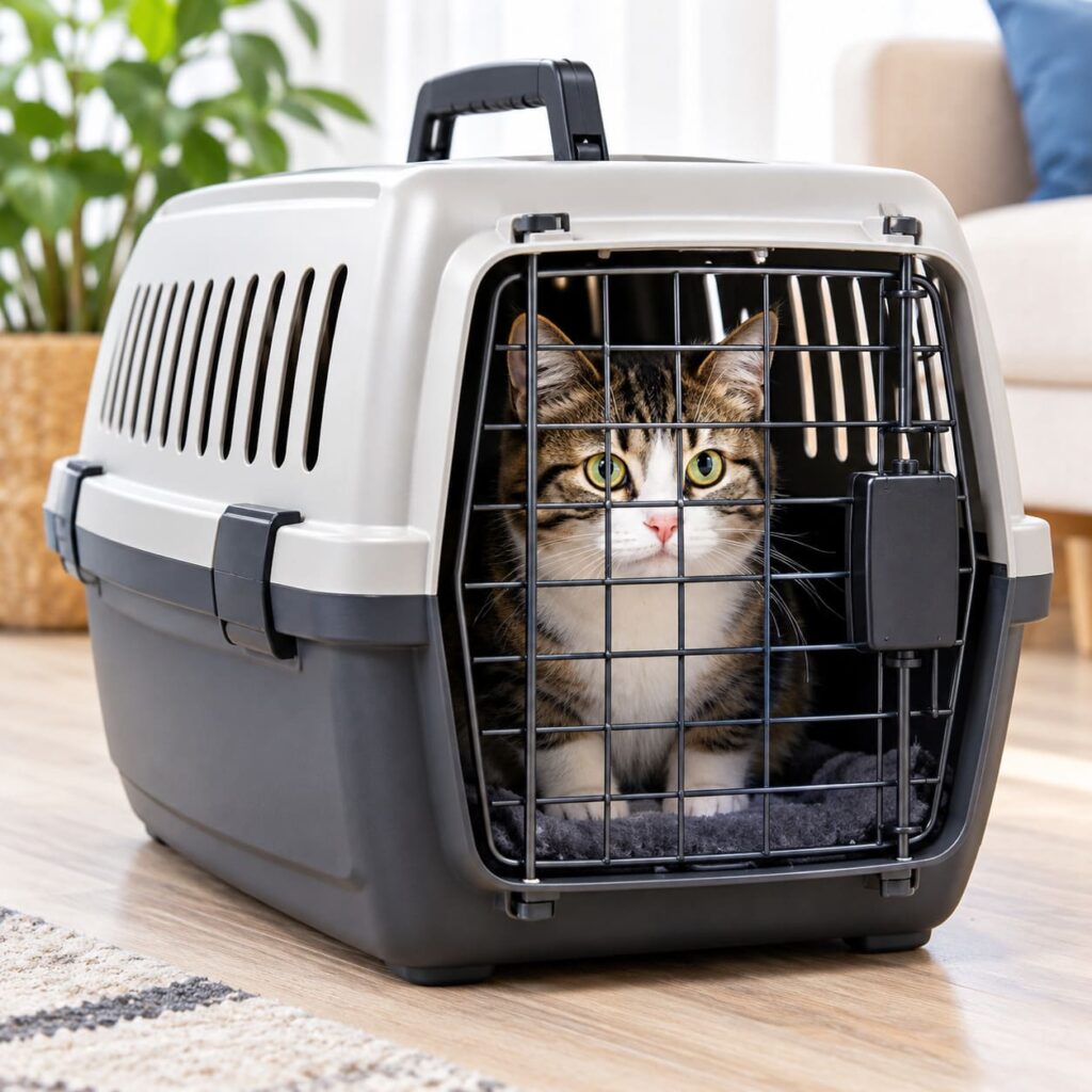 secure cat carrier