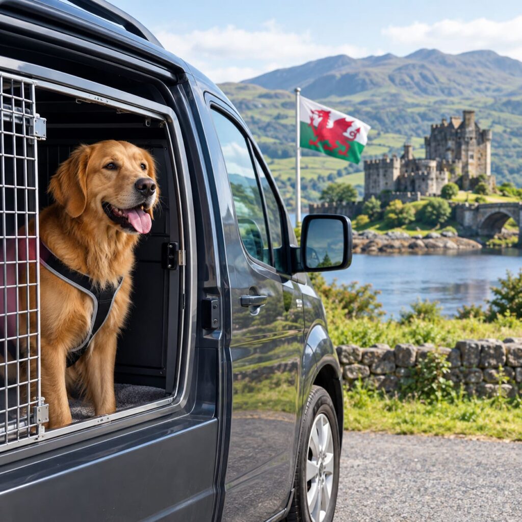 Dog Transport Service in Wales